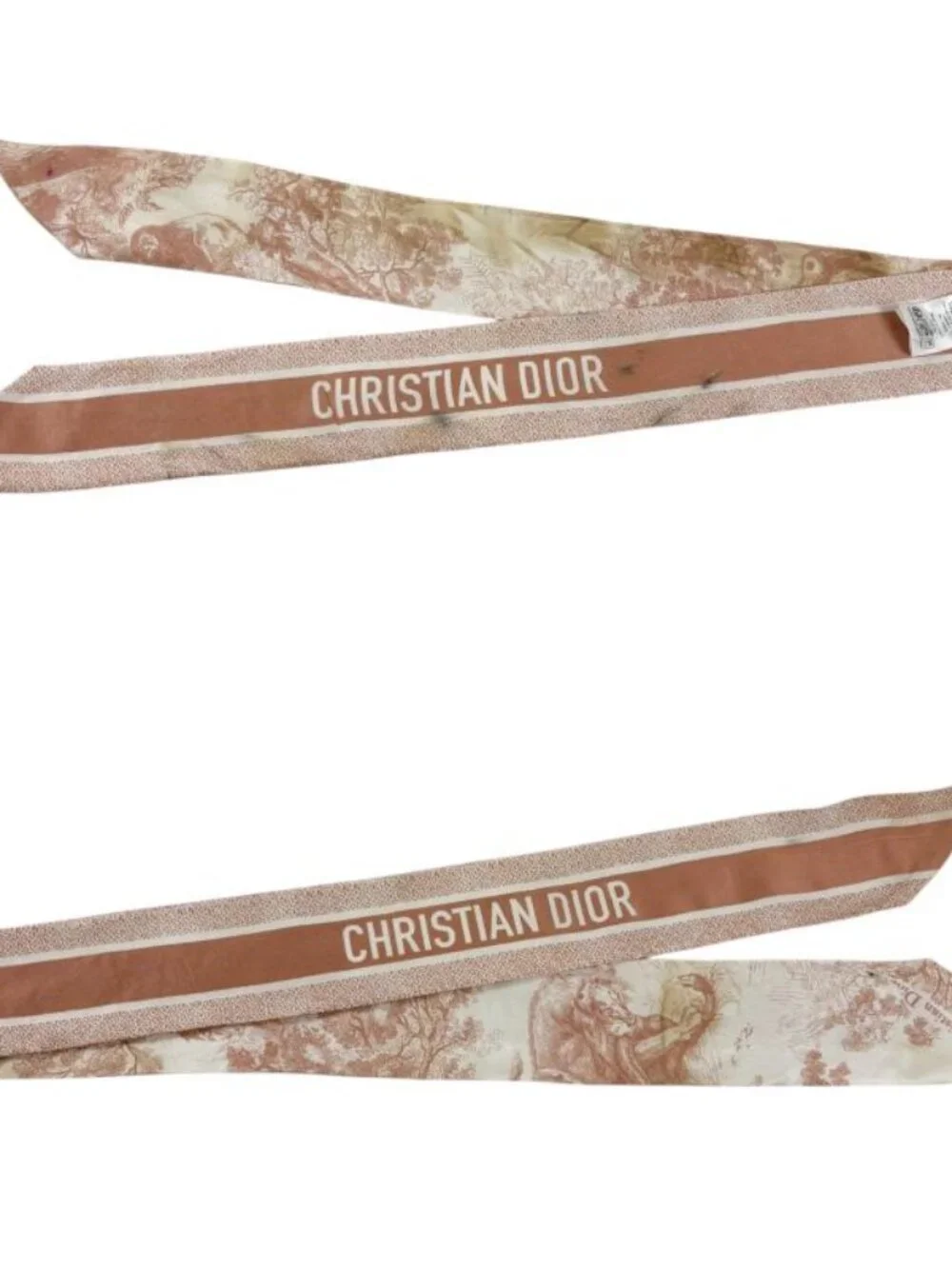 Dior Mizza Toile de Jouy Sauvage Scarf